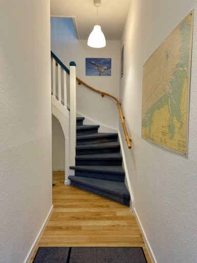 Ferienhaus Norderney Flur und Treppe