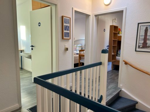 Ferienhaus Norderney Flur und Treppe