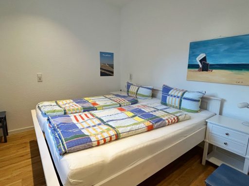Ferienhaus Norderney - Schlafzimmer unten