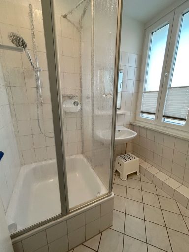 Ferienhaus Norderney - Duschbad oben